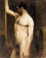 Male Nude In The Studio Of Gustave Moreau 2 - Pierre Amede Marcel-Beronneau