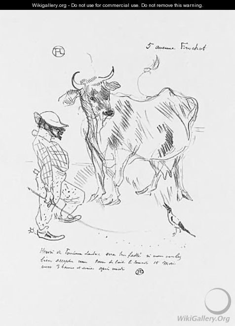 Invitation A Une Tasse De Lait - Henri De Toulouse-Lautrec