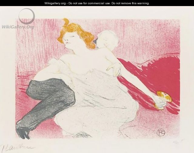 Debauche (Deuxieme Planche) 2 - Henri De Toulouse-Lautrec