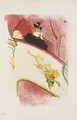 La Loge Au Mascaron Dore 2 - Henri De Toulouse-Lautrec