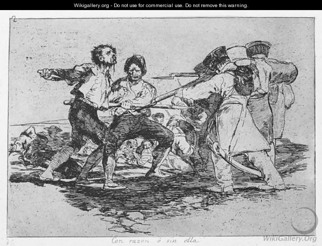Los Desastres De La Guerra 5 - Francisco De Goya y Lucientes