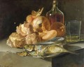 Nature Morte Aux Oignons Et Aux Harengs - Jean-Georges Hirn