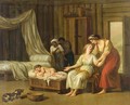 Paul Et Virginie Au Berceau Ou La Sympathie - Nicolas Rene Jollain