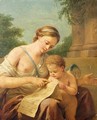 Venus Enseigne A Lire A L'Amour - Louis Lagrenee