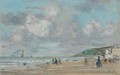 La Plage De Trouville 2 - Eugène Boudin