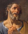 Head Of A Bearded Saint - (after) Guido Reni