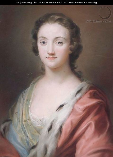 Portrait Of A Lady, Said To Be Henrietta Conyers - Francis Cotes