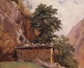 View Of Pestarena, Near Zermatt - Alexandre Calame