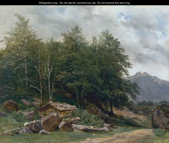 Valley Of Lauterbrunnen, Near Geneva - Alexandre Calame