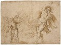 David And Goliath - Jacopo d'Antonio Negretti (see Palma Giovane)