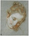 The Head Of A Woman - Alessandro di Agostino Casolani