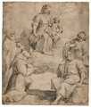 The Virgin And Child In Glory With St. Francis, St. Agnes, A Pilgrim Saint And A Bishop Saint - Giovanni Battista (Il Malosso) Trotti