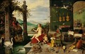 The Sense Of Hearing 2 - Jan, the Younger Brueghel