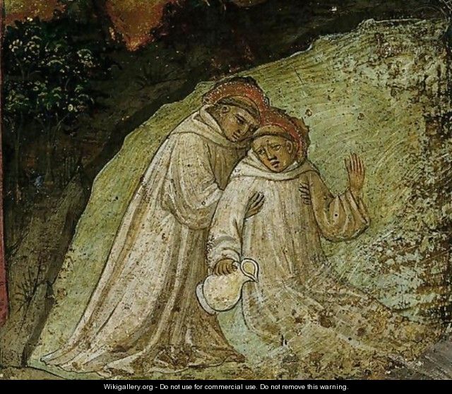 Saint Maurus Rescuing Saint Placidus From Drowning - Baldese Pseudo