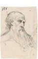 Head Of A Bearded Man - Giuseppe (d'Arpino) Cesari (Cavaliere)