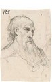 Head Of A Bearded Man - Giuseppe (d'Arpino) Cesari (Cavaliere)