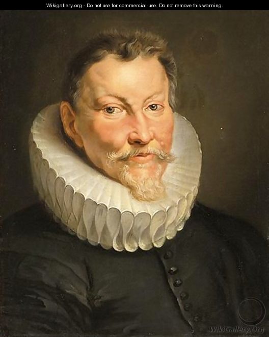 Portrait Of Jan Brandt, Head And Shoulders - (after) Sir Peter Paul Rubens