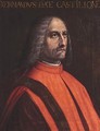 Portrait Of A Man, Head And Shoulders, Said To Be Bernardo Castiglione - Central Italian School