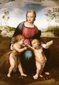 The Holy Family With The Infant Saint John The Baptist - (after) Francesco Franciabigio