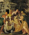 The Entombment Of Christ - (after) Andrea Meldolla, Il Schiavone