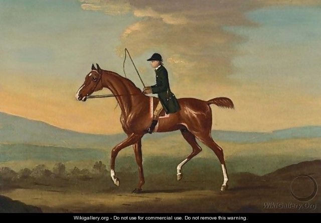 A Gentleman On A Chestnut Hunter - Francis Sartorius