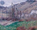 Val De Falaise En Hiver - Claude Oscar Monet