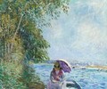 En Canot A Veneux - Apres-Midi De Septembre - Alfred Sisley