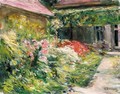 Blumenstauden Am Gartnerhauschen Nach Nordosten (Flowers By The House Of The Gardener, Northeast) - Max Liebermann