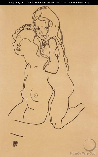 Mutter Und Kind (Mother And Child) - Egon Schiele