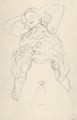 Kniender Halbakt (Kneeling Half-Nude) - Gustav Klimt