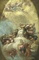 Apotheosis Of A Bishop - (after) Francesco Fontebasso