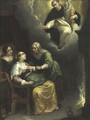 The Apparition Of Saint Dominic - Flemish School