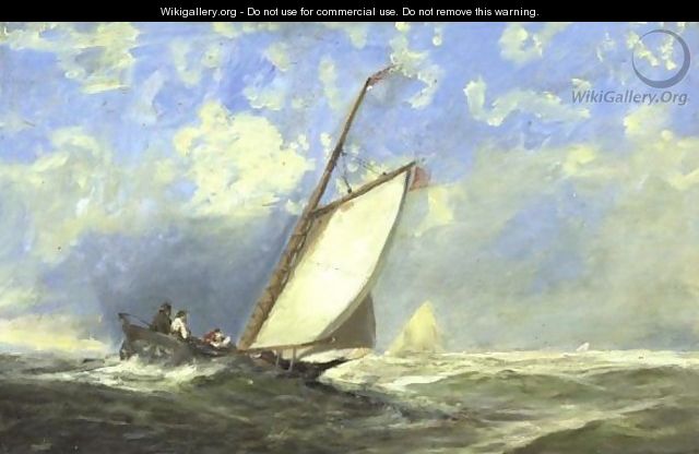 Fishing Boats In The Channel - English School
