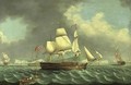 Shipping Off The Channel Coast - English School