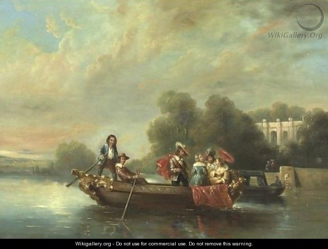 Elegant Boating Party - James Holland