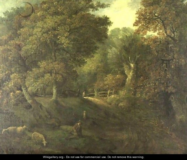 Shepherd Resting - (after) Gainsborough, Thomas