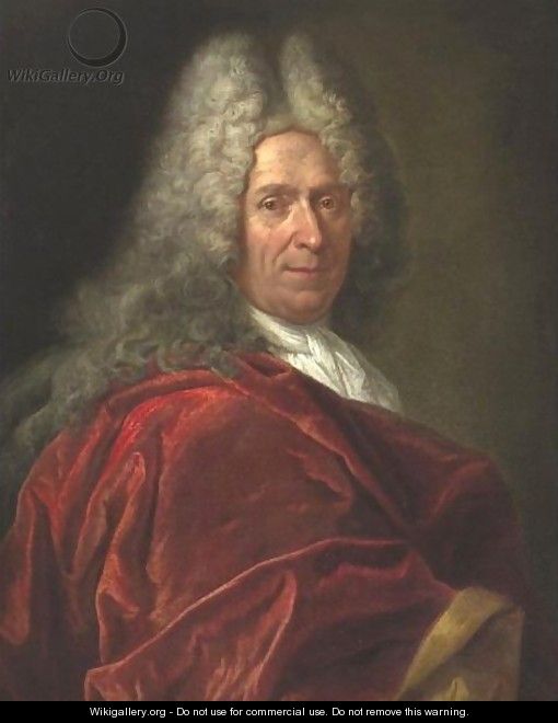 Portrait Of A Gentleman - (after) Largilliere, Nicholas de