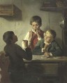The Young Smokers - August Heyn