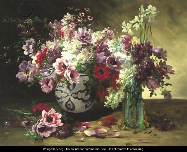 Still Life With Flowers - Jacques Van Coppenolle