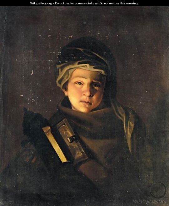 Portrait Of A Young Boy - Henry Robert Morland