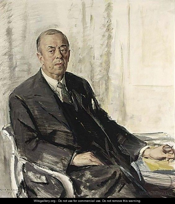 A Portrait Of Ir. Feber - Sierk Schroder