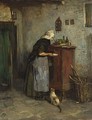 Feeding The Cat 2 - Jacques Abraham Zon