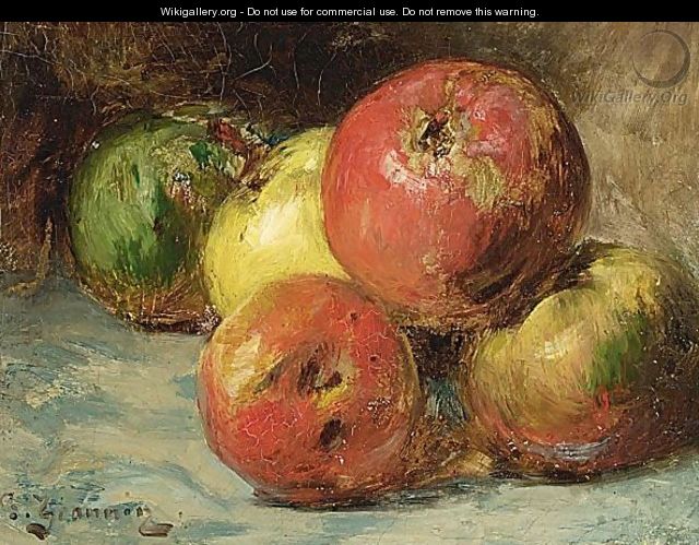 Still Life With Apples - Georges Jeannin