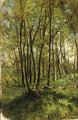 A Forest Landscape In Springtime - Anton Mauve