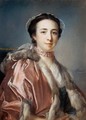 Portrait Of Mericas Da Silver, Mrs Joseph Gulston - Francis Cotes