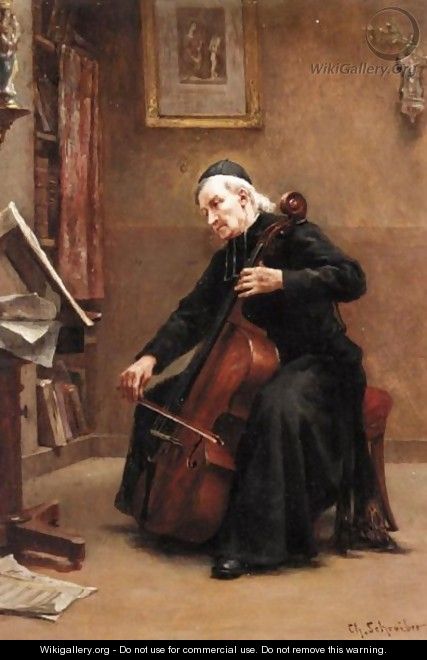 A Musical Moment - Charles-Baptiste Schreiber