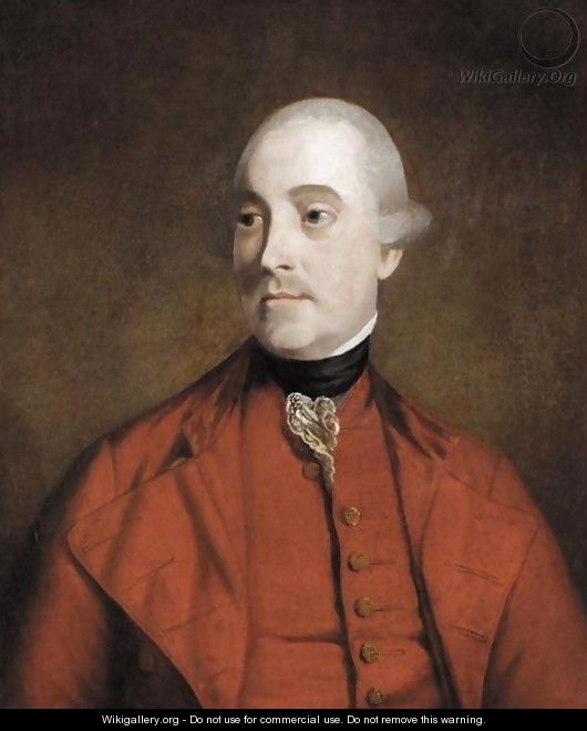 Portrait Of A Gentleman, Said To Be John Campbell, 5th Duke Of Argyll (1723-1806) - Thomas Beach