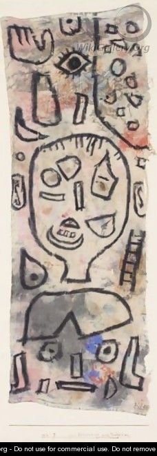 Zur Erinnerung An Ein Verbrechen (In Memory Of A Crime) - Paul Klee