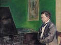 Conrad Ansorge Am Klavier (Conrad Ansorge At The Piano) - Max Slevogt