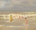 Badende Knaben (Bathing Boys) - Max Liebermann